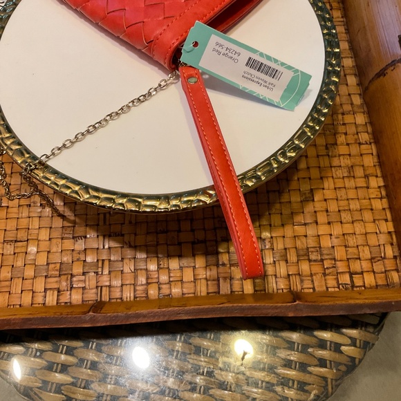 Lovely Burnt Orange Urban Expressions Kaili Woven Purse NWT - Picture 3 of 10